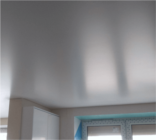 Сатиновые натяжные потолки